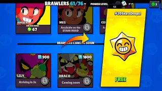 LILY & DRACO + FREE 20 STARR DROPS 🤩 New Update Gifts ✓ Brawl Stars