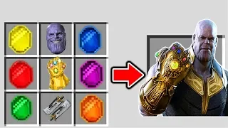 THANOS CRAFTEN IN MINECRAFT