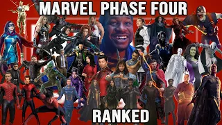 Marvel Phase Four Films and Shows Ranked