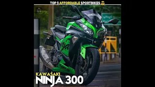 Top 5 Best Budget SportBikes     🏍️ || 2022 || Mr Unknown Facts || #shorts