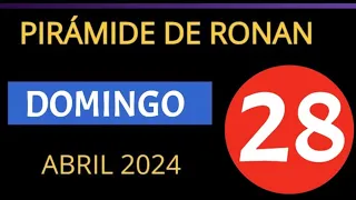 LOTERÍA PANAMA 💕PIRÁMIDE DE 💕RONAN 💕28 💕abril 💕de 2024