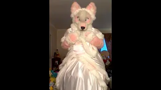 Pixy Yote Wedding Dress Full suit video