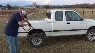 WILL A .22LR BULLET GO THROUGH A TIRE?????