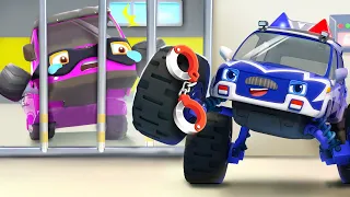 Super Police Truck | Monster Truck | Car Cartoon | Cartoon for Kids | BabyBus - Cars World