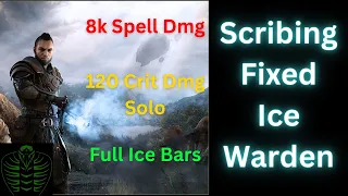 New SCRIBING fixed the Ice Warden! Full Ice Bars! - Gold Road U42 PTS | Elder Scrolls Online (ESO)