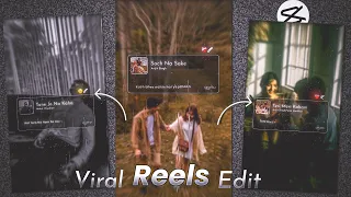 Spotify Lyrics Reels Video Editing | Spotify Lyrics Reels Edit in Capcut video editor