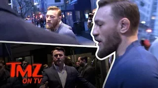 Conor McGregor Walking Free With His Irish Goons | TMZ TV