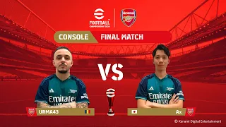 Console Grand Final: URMA43 - Ax | eFootball™ Championship 2024 Arsenal FC Finals