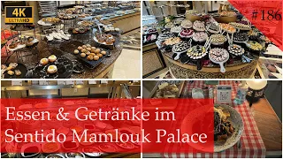 Wie war das Essen & die Getränke im Sentido Mamlouk Palace? | Hurghada 2023 (Vlog #186)