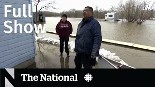 CBC News: The National | Manitoba floods, Airport security, Surviving Bucha