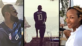LeBron James & His Wife Celebrate Lakers Deal With Trip to Italy