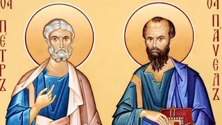Всенічне Бдіння напередодні дня пам'яті свтт. апостолів Петра і Павла.