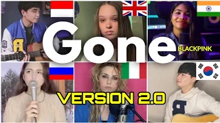 Who Sang It Better V2.0: Gone ( Russia, Italy, South Korea,  Indonesia, UK, India ) Blackpink