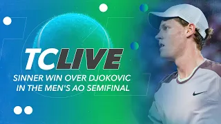 Jannik Sinner's Win Over Djokovic in the Men's Australian Open Semifinal | Tennis Channel Live