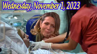 Days of our Lives Spoilers 11/1/2023, DOOL Wednesday, November 1, 2023
