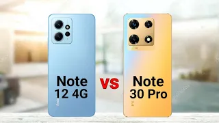 Redmi Note 12 4G vs Infinix Note 30 Pro
