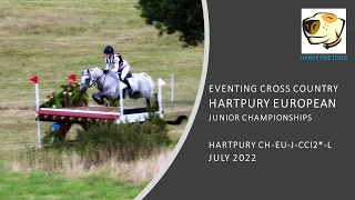 Jaymee Savill + Grange Ash Sparrow (GB) Junior European Eventing Championship from Hartpury 2022