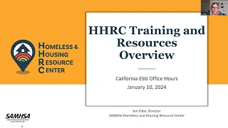 SAMHSA HHRC, PATH, and SOAR