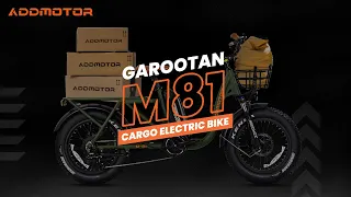 Garootan M-81 Cargo E-bike - Infinite Possibilities