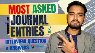 Most Asked Accounting Journal Entries In An Interview | CorproateWala | Accenture | Genpact | EXL