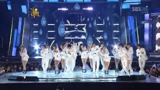 Super Junior   Sorry Sorry with SNSD 44 09 Gayo FestS Dec292009 GIRLS' GENERATION Live 720p HD