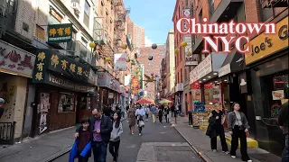 [4K] NYC Chinatown to Grand Central (ASMR City Sounds)