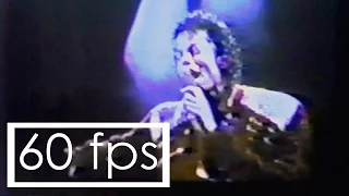 Michael Jackson | Beat it, live in New York 1984 (Victory Tour) - Talking to the public