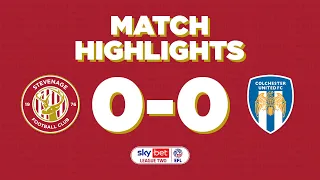 Stevenage 0-0 Colchester United | Sky Bet League Two Highlights