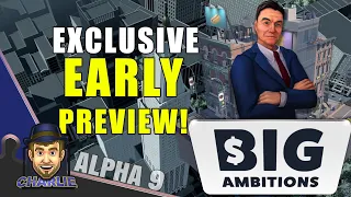 NEW BUSINESS SIM RPG! - Big Ambitions - Early Alpha - 01