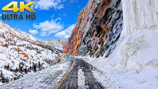 Million Dollar Highway San Juan Skyway Colorado Scenic Drive 4K Durango to Silverton & Ouray