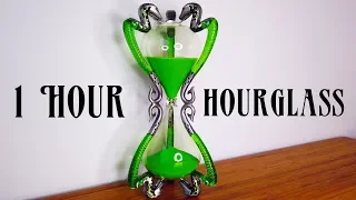 1 Hour Video of an Hourglass