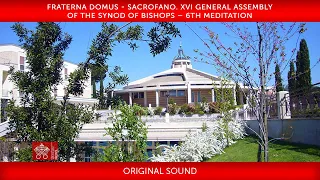 Fraterna Domus - Sacrofano. XVI General Assembly of the Synod of Bishops 6  meditation, 3 Oct. 2023