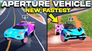 The Aperture VEHICLE IS *FASTER THAN TORPEDO* (Roblox Jailbreak Speed Test)