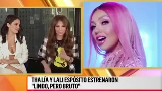 Entrevista a Thalía y Lali Espósito: "Yo salí con un chico lindo, pero bruto"