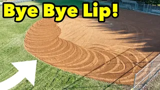 Infield Transformation Before and After