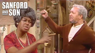 Fred Kicks Esther Out Of The House | Sanford And Son