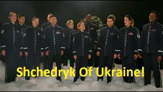 Shchedryk Of Ukraine from the US Air Force Orchestra a cappella ! Щедрик України від оркестру США!