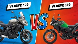 VERSYS 650 OU VERSYS 300 / COMO ESCOLHER?