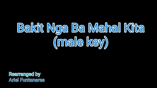 Bakit nga ba mahal kita karaoke/videoke (male key)