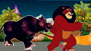 Animal stampede | animal jungle running |Animal race |Animal stampede crossover |#@JPCartoon514