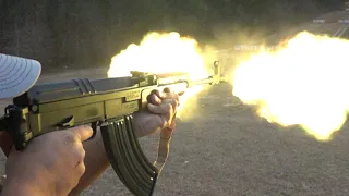 Shooting the Czech VZ58 in 7.62x39