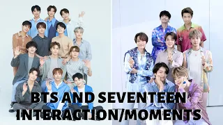 BTS (방탄소년단) AND SEVENTEEN (세븐틴) FRIENDSHIP, MOMENTS, INTERACTIONS (pt.2)