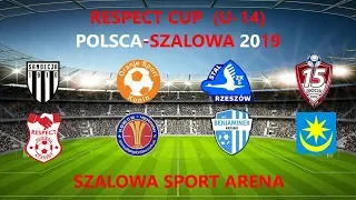 RESPECT CUP (U-14) POLSKA-SZALOWA (2019) Ceremonia wręczenia nagród