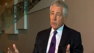 EXTENDED INTERVIEW:  Chuck Hagel talks about national security - Part 2