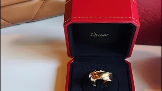 Unboxing Cartier Trinity Ring LM