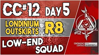 CC#12 Daily Stage 5 - Londinium Outskirts Risk 8 | Low End Squad |【Arknights】