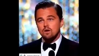 Леонардо Ди Каприо получил Оскар 2016.  Leo gets Oscar!