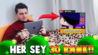 YATARAK HER ŞEYİ BİTİRDİM! Brawl Stars