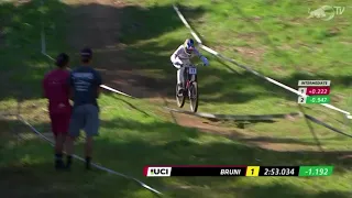 Loïc Bruni insane winning run at Mont Sainte Anne | UCI MTB World Cup 2018