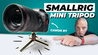 Smallrig mini tabletop tripod (3033) - with Canon R7